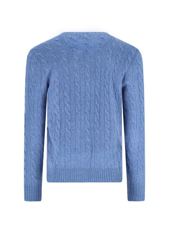 26FW 폴로 랄프로렌 케이블 니트 스웨터 710 876762 504 BLUE - POLO RALPH LAUREN