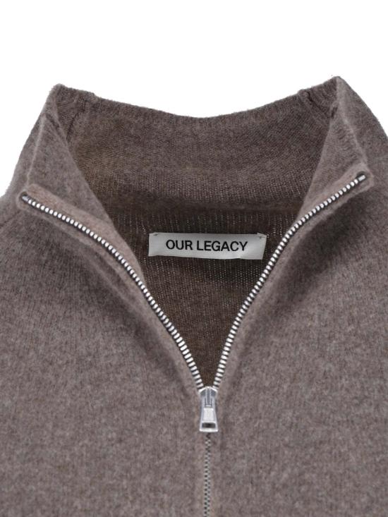 26FW 아워레가시 스웨터 W4263LD MUD SPRAY DYE CHERUB WOOL BROWN - OUR LEGACY