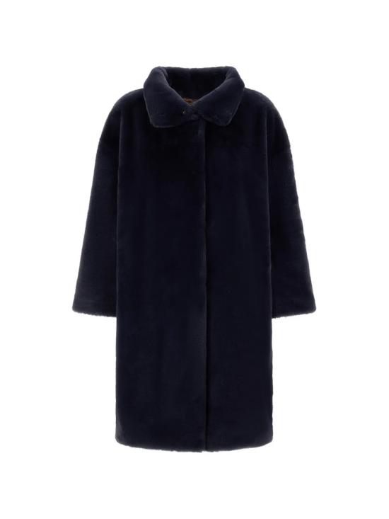 26FW 에르노 소프트 얼터너티브 퍼 코트 GC000491D 124229202 Blue