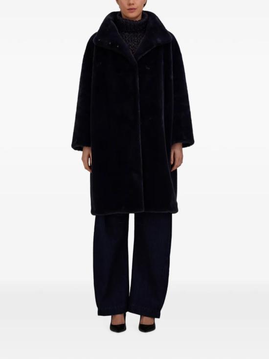 26FW 에르노 소프트 얼터너티브 퍼 코트 GC000491D 124229202 Blue - HERNO
