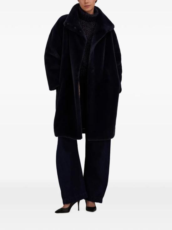 26FW 에르노 소프트 얼터너티브 퍼 코트 GC000491D 124229202 Blue - HERNO