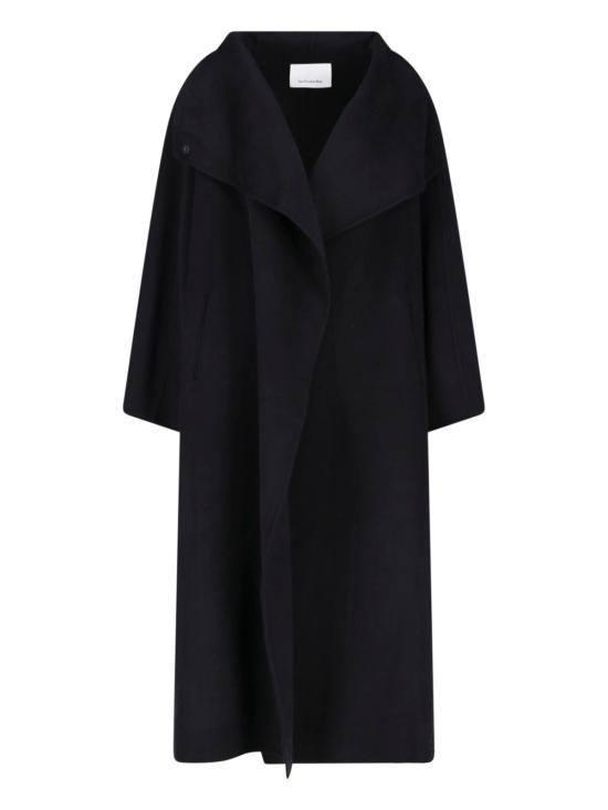 26FW 더프랭키샵 자켓 LEROY FUNNEL NECK WOOL COAT BLACK