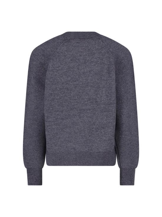 26FW 더프랭키샵 스웨터 LINA PADDED SWEATER DARK GREY - THE FRANKIE SHOP