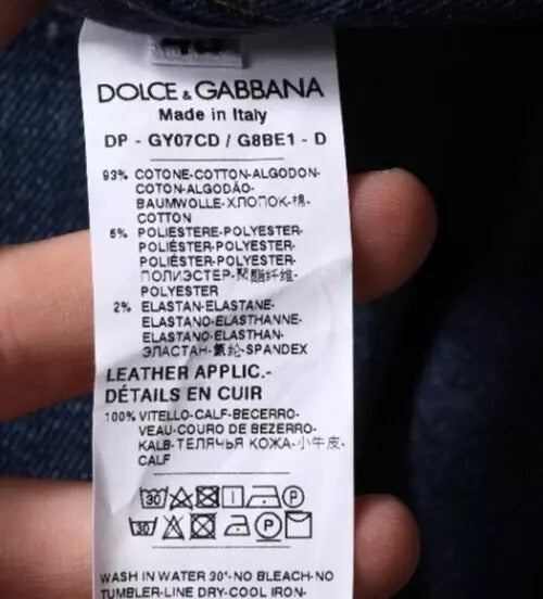  돌체앤가바나 데님 팬츠 PAN75863 NAVY - DOLCE & GABBANA