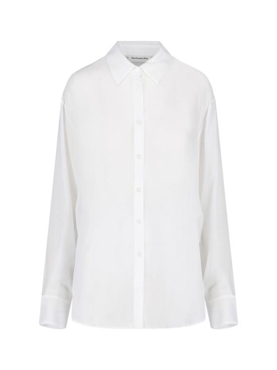 26FW 더프랭키샵 셔츠 PERI GEORGETTE SHIRT WHITE