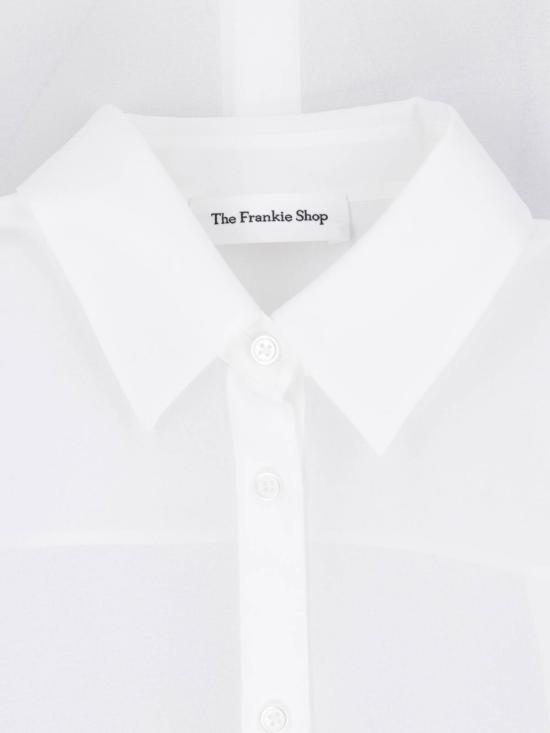 26FW 더프랭키샵 셔츠 PERI GEORGETTE SHIRT WHITE - THE FRANKIE SHOP