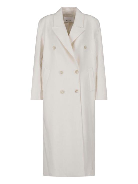 26FW 더프랭키샵 GAIA 가이아 더블 브레스티드 코트 GAIA DOUBLE BREASTED COAT IVORY WHITE