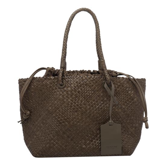 26FW 이벨리브 토트백 BAZIKA MOKA BROWN