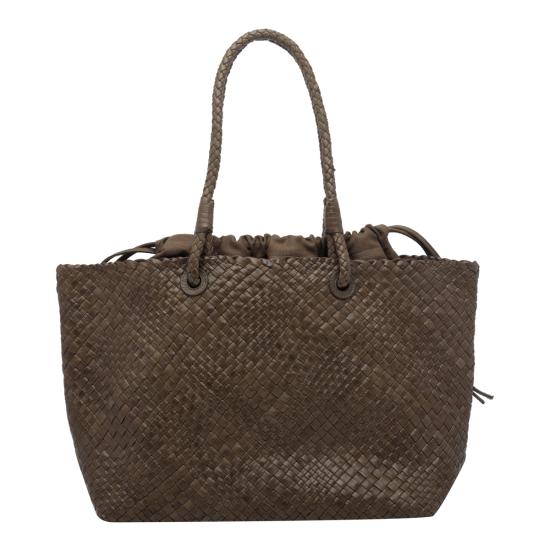 26FW 이벨리브 토트백 BAZIKA MOKA BROWN - IBELIV