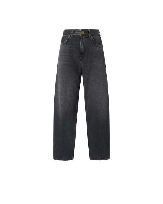 26FW 핑코 데님 팬츠 103857A3GW PJ4 BLACK SCURO