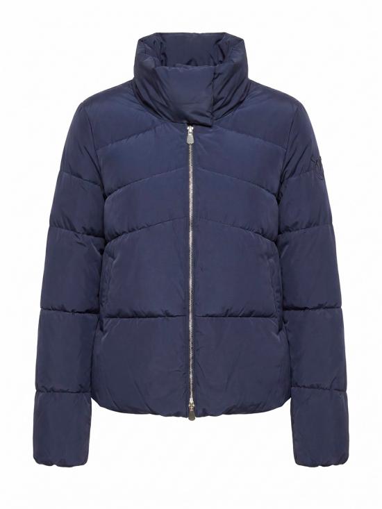 26FW 핑코 코트 101598A39J F92 BLU GIACCA MARINA