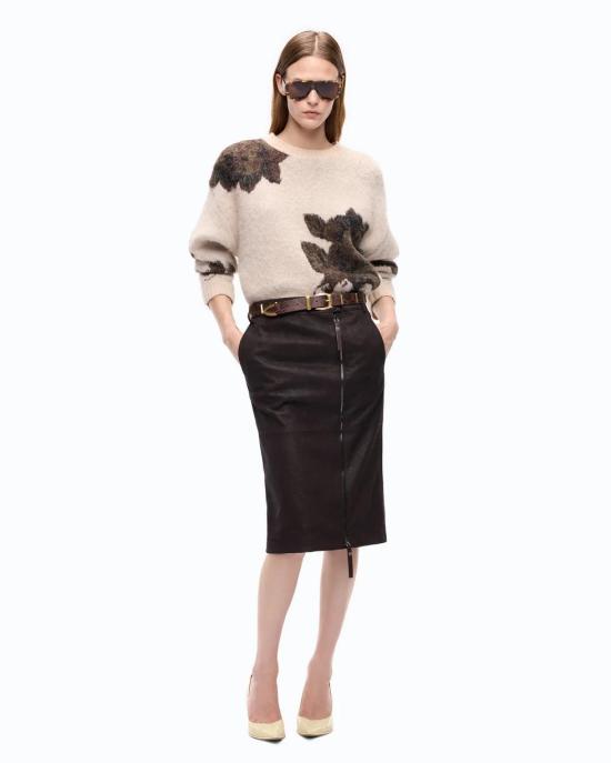 26FW 핑코 미디 스커트 107806A3MD M04 MARRONE - PINKO