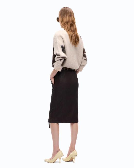 26FW 핑코 미디 스커트 107806A3MD M04 MARRONE - PINKO