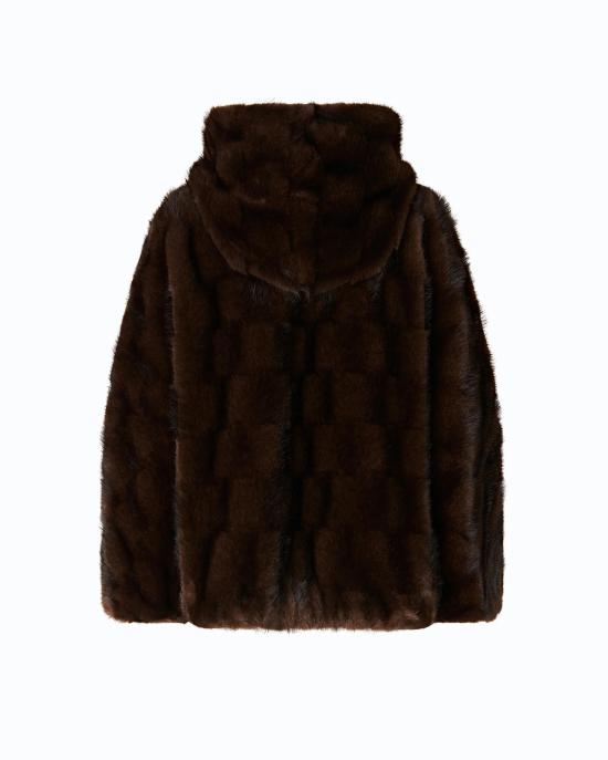 26FW 핑코 자켓 107054A3C5 M11 MARRONE CHICCO DI CAFF - PINKO