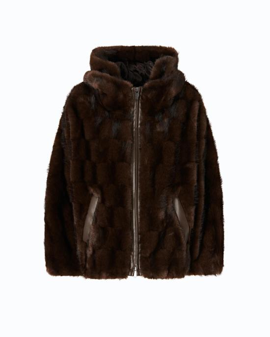 26FW 핑코 자켓 107054A3C5 M11 MARRONE CHICCO DI CAFF