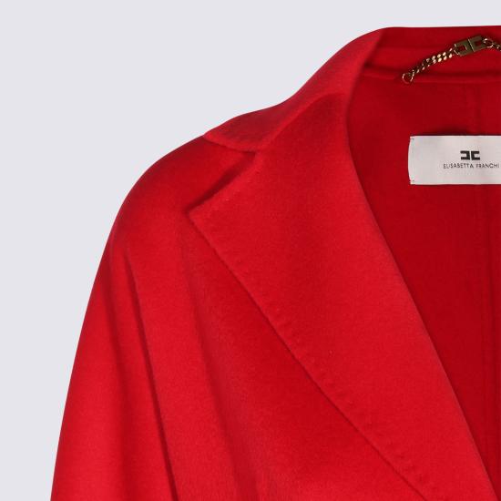 26FW 엘리자베타프랜치 코트 CP03D67E2 CG5 RED PASSION - ELISABETTA FRANCHI