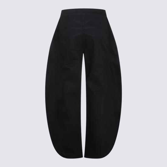 26FW 알라이아 팬츠 AA9P0253D003C 995 NOIR - ALAIA