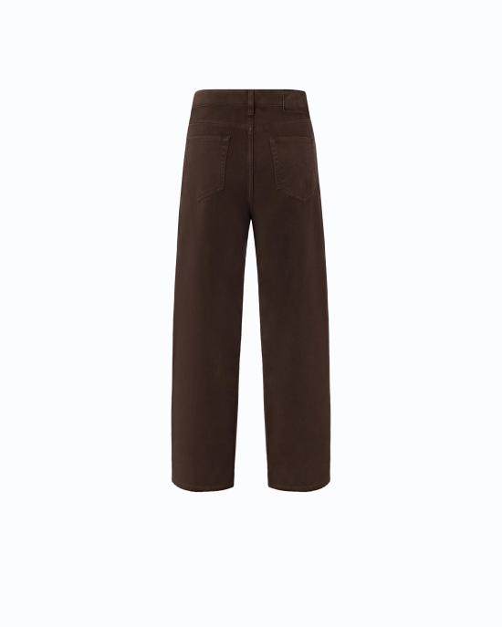 26FW 핑코 팬츠 103857A3KU L72 MARRONE TESTA MORO - PINKO