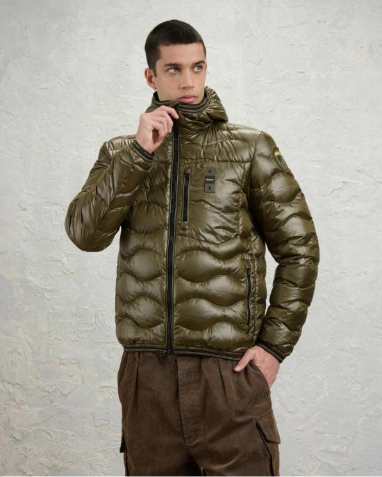 26FW 블라우어 자켓 26WBLUC03064 006355659 DARK OLIVE - BLAUER