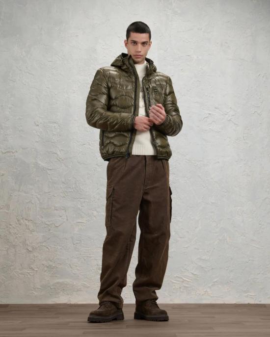 26FW 블라우어 자켓 26WBLUC03064 006355659 DARK OLIVE - BLAUER