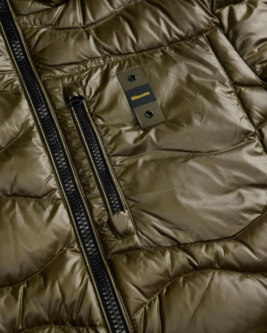 26FW 블라우어 자켓 26WBLUC03064 006355659 DARK OLIVE - BLAUER