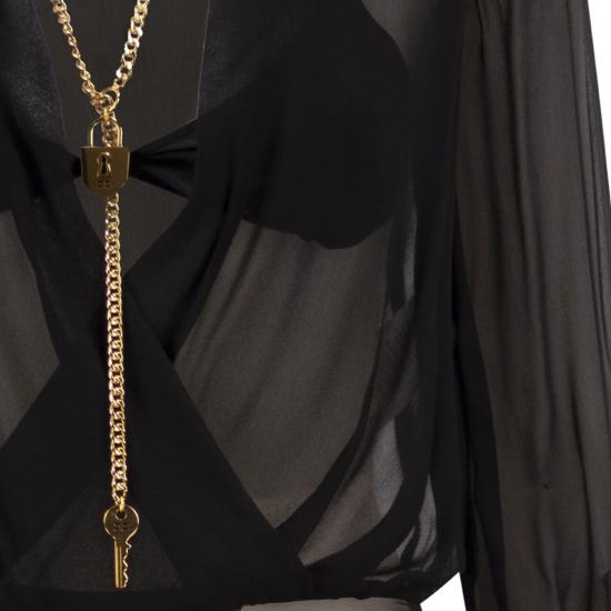 26FW 엘리자베타프랜치 블라우스/셔츠 CB00966E2 BLACK - ELISABETTA FRANCHI