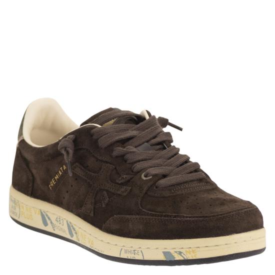 26FW 프리미아타 BSKT 바스켓 클레이 스니커즈 BSKTCLAY DARK BROWN - PREMIATA