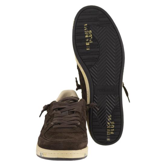 26FW 프리미아타 BSKT 바스켓 클레이 스니커즈 BSKTCLAY DARK BROWN - PREMIATA