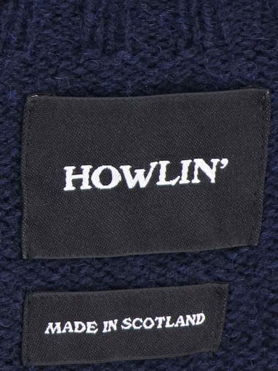26FW 하울린 버쓰 오브 더 쿨 스웨터 BIRTH OF THE COOL NAVY BLUE - HOWLIN