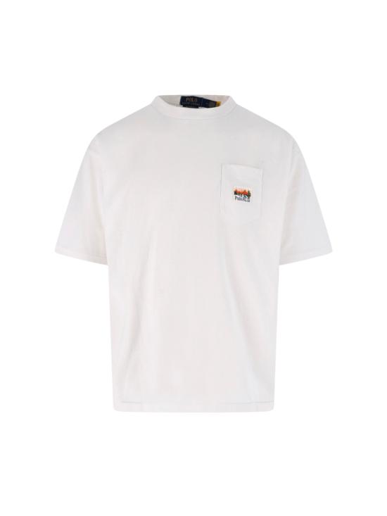 26FW 폴로 랄프로렌 반팔 티셔츠 710 B26158 002 WHITE