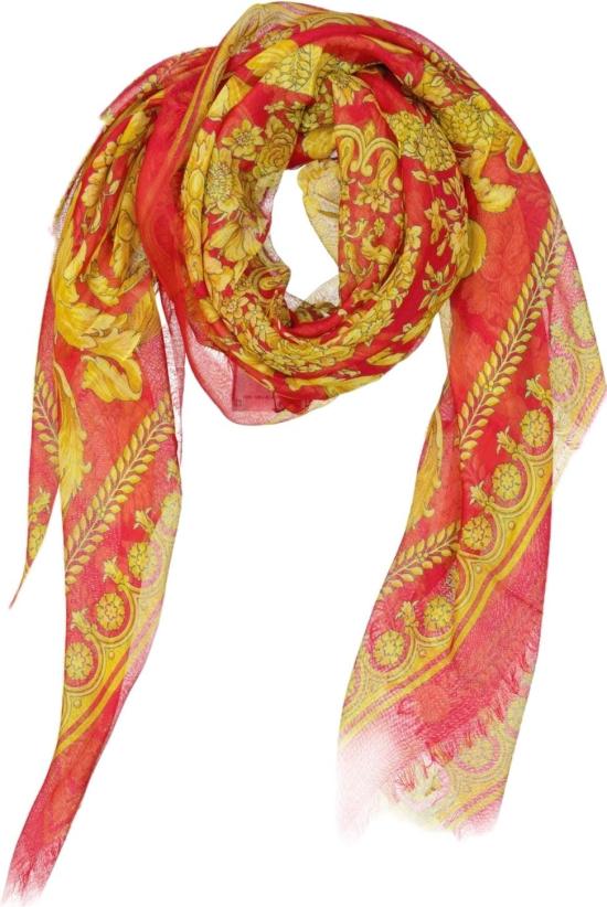 25FW 베르사체 머플러/스카프 9989071831326 RED - VERSACE