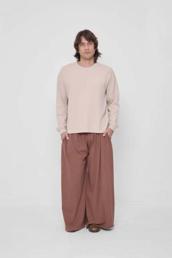  Everybody.World 긴팔 티셔츠 Thermal Ls Boxier Trash Tee - OTHER BRANDS