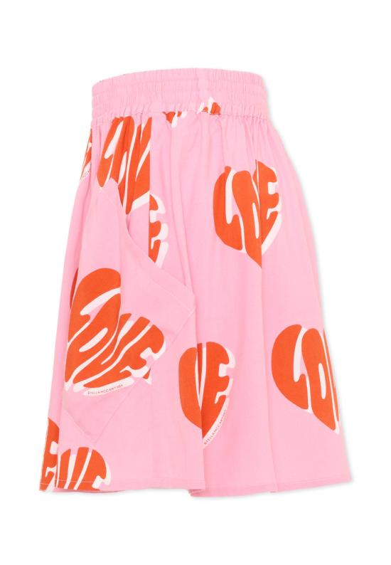 25FW [키즈] 스텔라 맥카트니 스커트 TX7A91 Z3067 51MMC PINK - STELLA MCCARTNEY