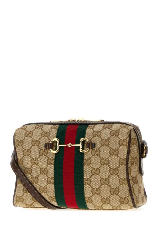 26FW 구찌 구찌 홀스빗 웹 스몰 카메라백 A008PZFAFV9 9653 BEIGE - GUCCI