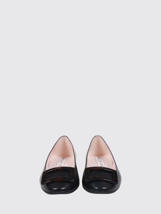 26FW 로저비비에 플랫 슈즈 RVW6683954091T B999 BLACK DOM - ROGER VIVIER