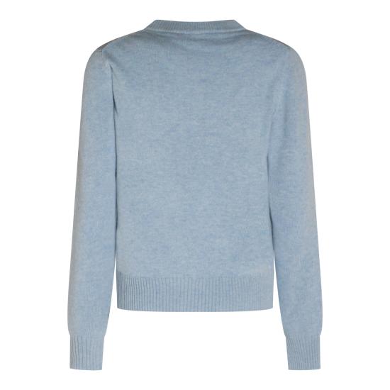 26FW 가니 스웨터 A1150009 326 SOFT CHAMBRAY DOM - GANNI