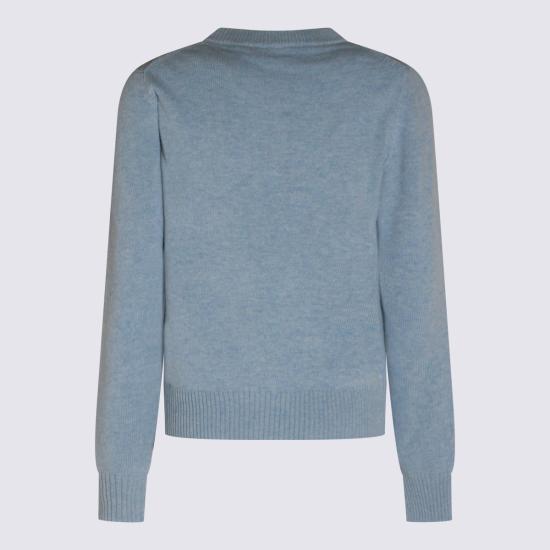 26FW 가니 스웨터 A1150009 326 SOFT CHAMBRAY DOM - GANNI
