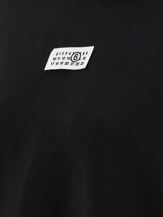  MM6 메종마르지엘라 탑 LDS52GU0235M25025900 BLACK - MM6 MAISON MARGIELA