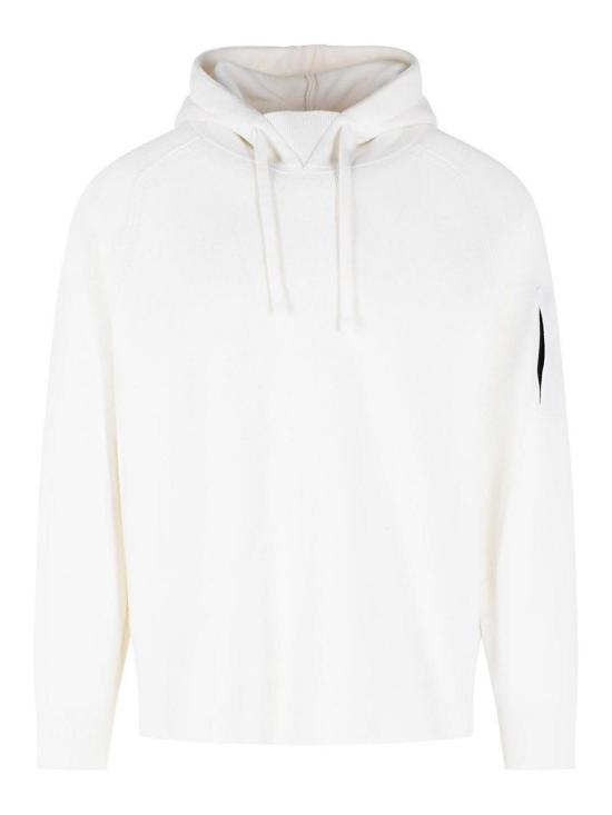 26FW 씨피 컴퍼니 후드 티셔츠 21CMKN098A 110149A 103 GAUZE WHITE DOM