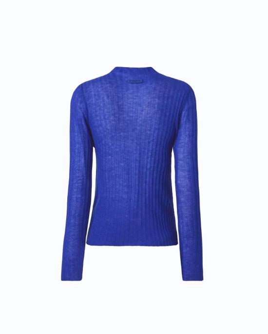 26FW 핑코 스웨터 107834A2Z6 F90 BLU MAZZARINO - PINKO