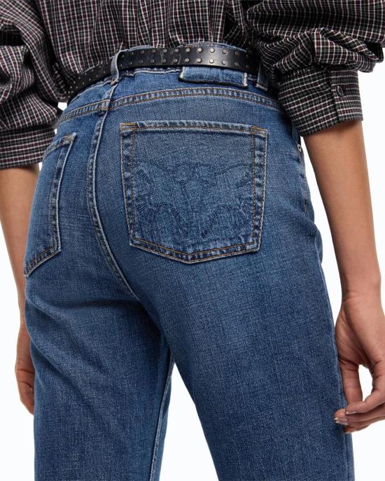 26FW 핑코 데님 팬츠 107385A3KA PJD LAVAGGIO MEDIO - PINKO