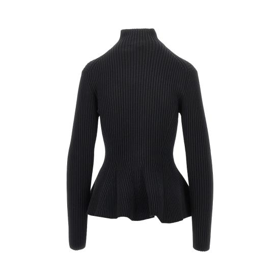 26FW 알라이아 니트웨어 AA9S0377K303D Black - ALAIA