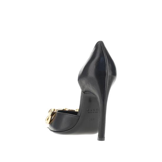 26FW 구찌 힐/펌프스 875340AAGOE Black - GUCCI