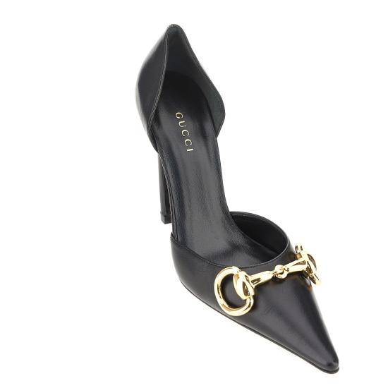 26FW 구찌 힐/펌프스 875340AAGOE Black - GUCCI