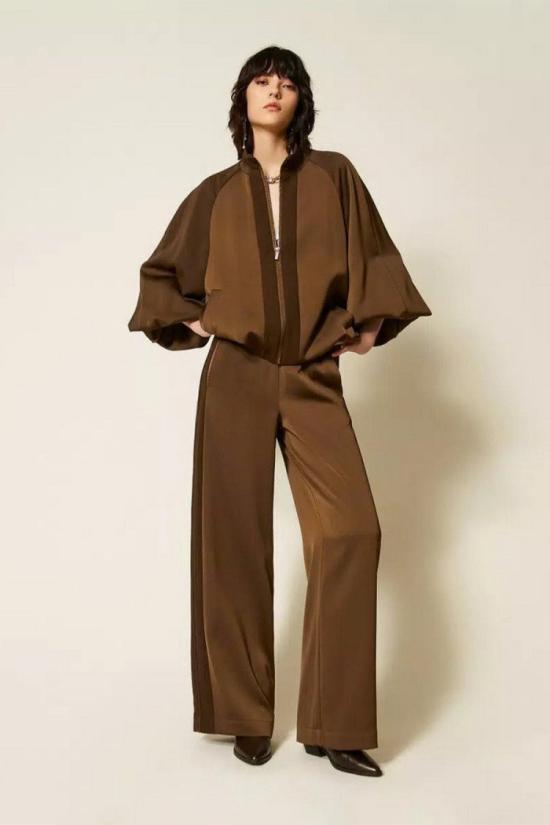 26FW 트윈셋 팬츠 2115570817816 Brown - TWINSET