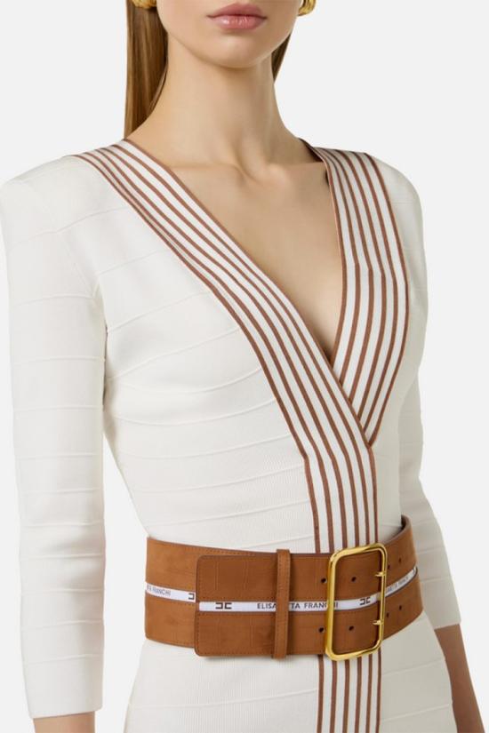 26SS 엘리자베타프랜치 원피스 AM01S61E2AQ640 White - ELISABETTA FRANCHI