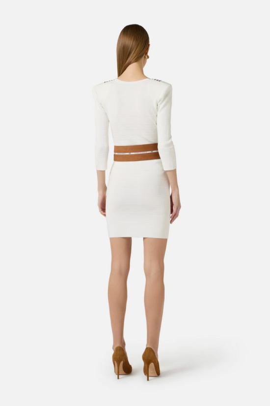26SS 엘리자베타프랜치 원피스 AM01S61E2AQ640 White - ELISABETTA FRANCHI