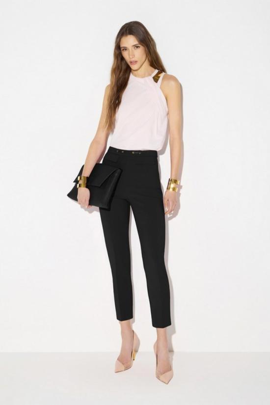 26FW 엘리자베타프랜치 팬츠 PA19566E211038 Black - ELISABETTA FRANCHI