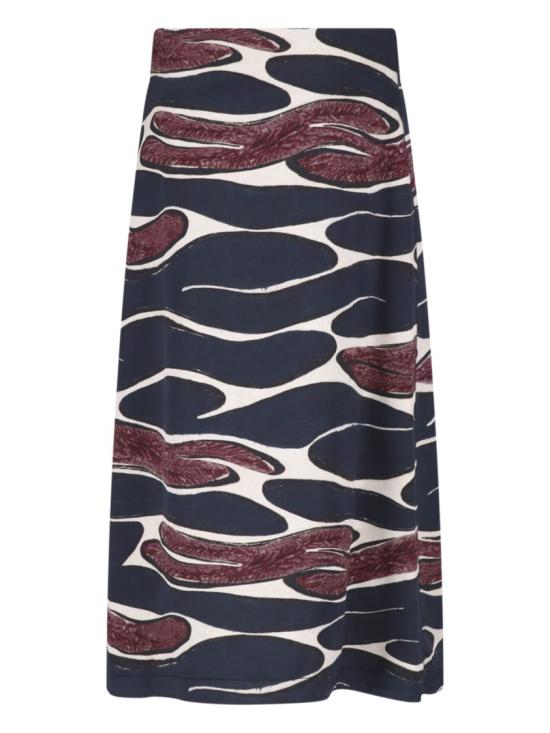 26FW 마르니 스커트 GOMA0869U0 UTVA77CFN99 Blue - MARNI