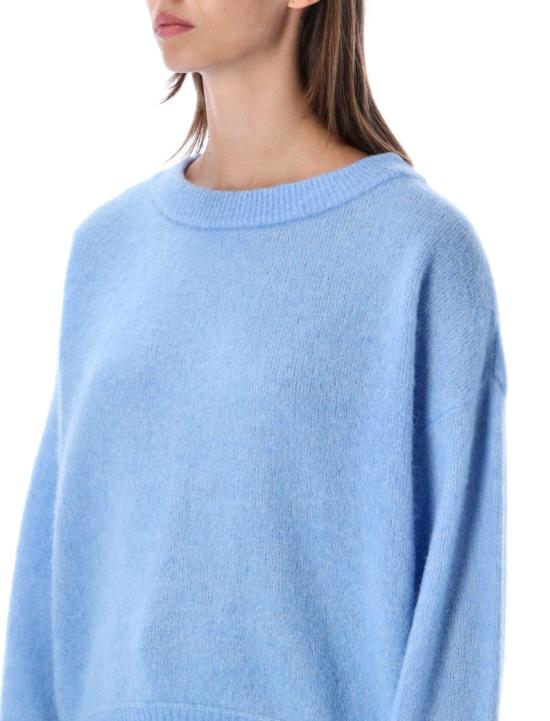 26FW 아메리칸 빈티지 니트웨어 VITO18EATMOSFERE Blue - AMERICAN VINTAGE